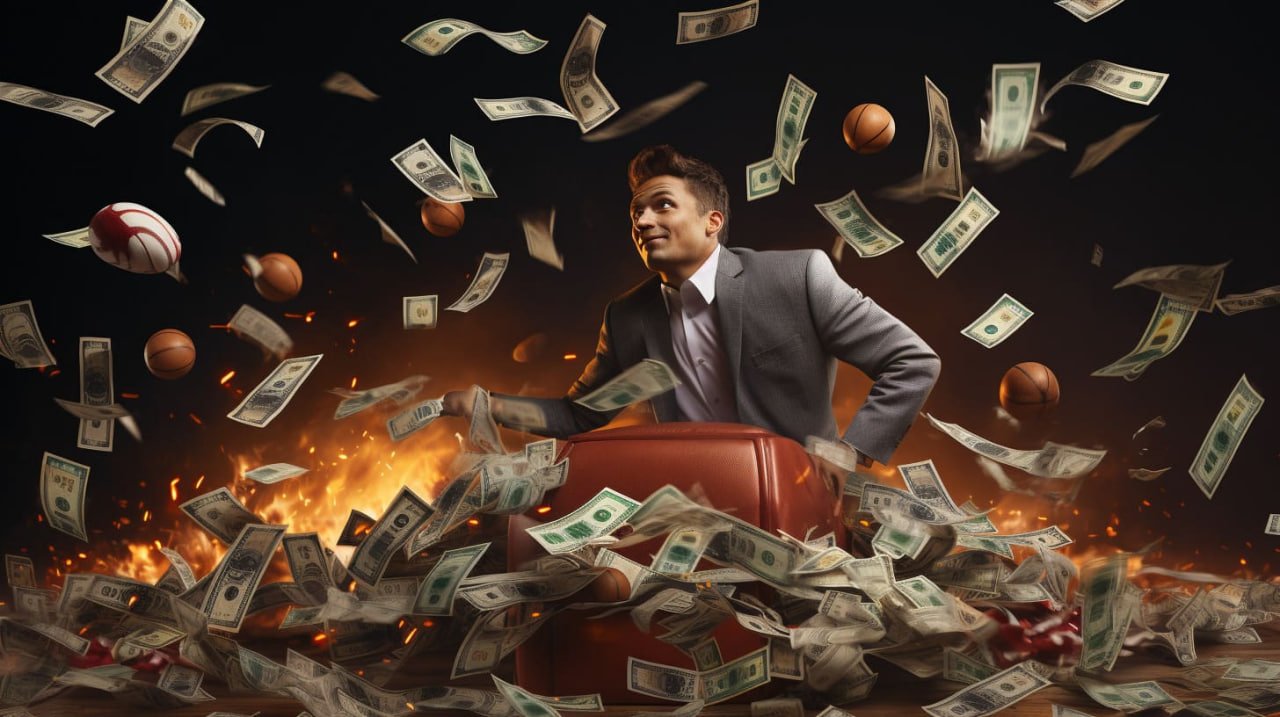 Dealer profesional Pretty Gaming di studio live diavolo dengan pencahayaan khas